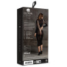 Shade by Le Désir Robe Longue à Col Roulé CarmeNoir